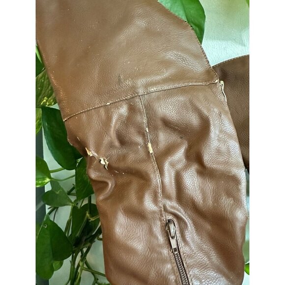 NY VIP Brown Over-the-Knee Boots – Size 7 - Picture 6 of 12